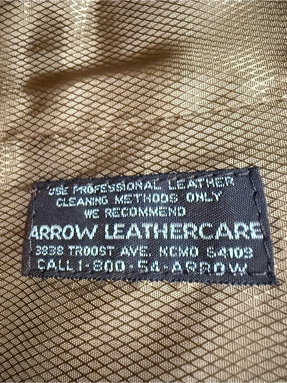 Remy Leather Blazer Men's 44R Brown Made in USA Vintage Sport Coat Jacket - Picture 5 of 12